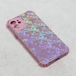 Ovitek 6D Crystal za Apple iPhone 12 6.1, Teracell, roza