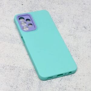 Ovitek Camera Color HD za Samsung Galaxy A13 4G A135, Teracell, turkizna
