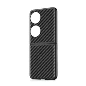 Ovitek Ruff Carbon za Huawei P50 Pocket, Teracell, črna