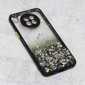 Ovitek Frame Glitter za Honor 50 Lite/Nova 8i, Teracell, črna