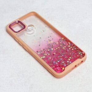 Ovitek Dazzling Glitter za Realme C25, C21Y, C25Y, Teracell, roza