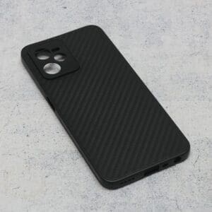 Ovitek Carbon fiber za Realme C35, Teracell, črna