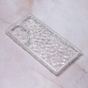 Ovitek Bling Diamond za Samsung Galaxy S22 Ultra 5G S908, Teracell, prozorna