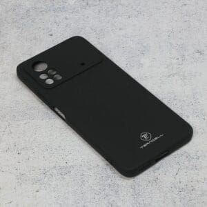 Ovitek Skin mat za Xiaomi Poco M4 Pro 4G, Teracell, črna
