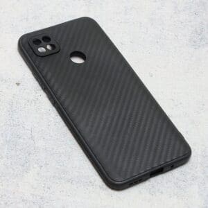 Ovitek Carbon fiber za Xiaomi Redmi 10A, Teracell, črna