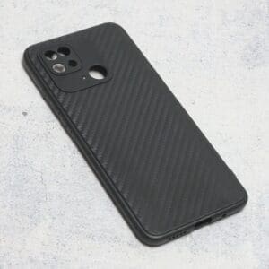 Ovitek Carbon fiber za Xiaomi Redmi 10C, Teracell, črna