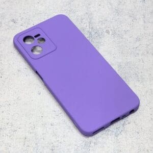 Ovitek Nano Silikon za Realme C35, Teracell, vijolična