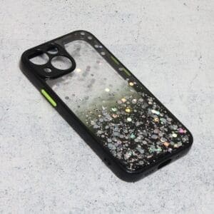 Ovitek Frame Glitter za Apple iPhone 13 mini 5.4, Teracell, črna
