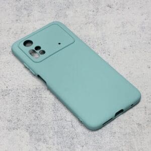 Ovitek Nano Silikon za Xiaomi Poco M4 Pro 4G, Teracell, turkizna