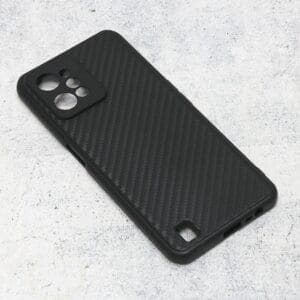 Ovitek Carbon fiber za Realme C31, Teracell, črna