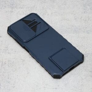 Ovitek Crashproof Back in naklonom za Xiaomi Redmi Note 11, Redmi Note 11S, Teracell, temno modra