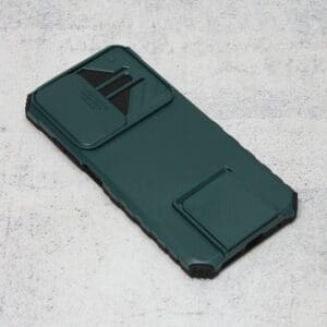Ovitek Crashproof Back in naklonom za Xiaomi Redmi Note 11, Redmi Note 11S, Teracell, zelena