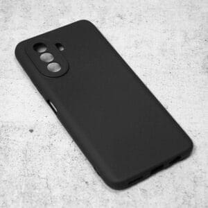 Ovitek Giulietta mat za Huawei Nova Y70/Y70 Plus, Teracell, črna