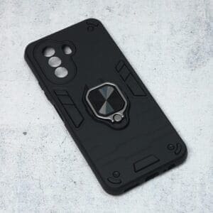 Ovitek Cube Ring za Huawei Nova Y70, Nova Y70 Plus, Teracell, črna