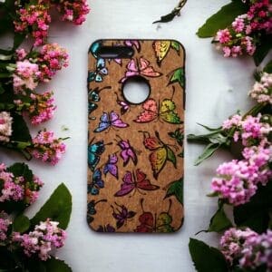 Ovitek Butterfly style za Apple iPhone 8 plus, iPhone 7 plus, Teracell, rjava