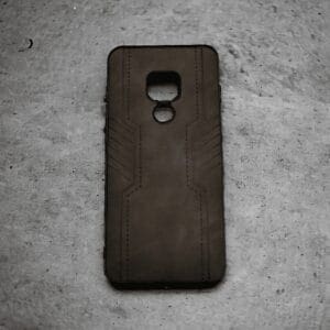 Ovitek leather look Z1873 za Huawei Mate 20, Teracell, črna