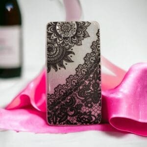 Ovitek Lace glitter bicolor za Huawei Mate 10, Teracell, srebrna