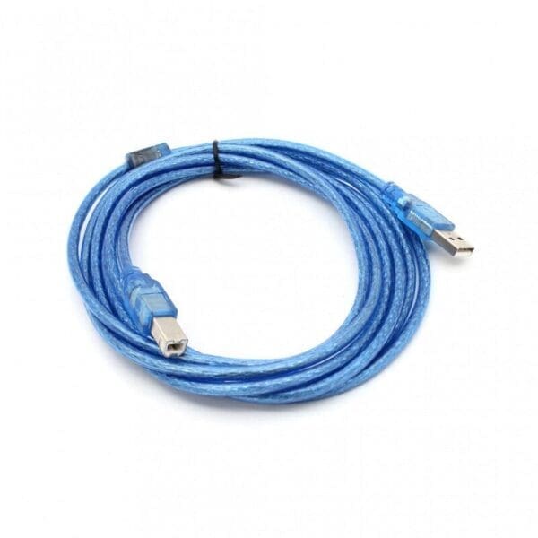 Kabel za tiskalnik, USB AM-BM, M-M, Teracell, 3m, modra