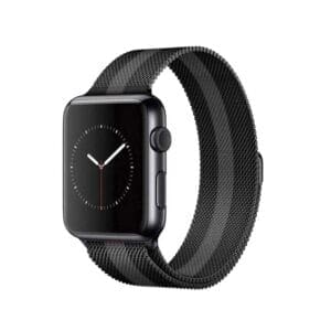 Pas za pametno uro intrigue za Apple Watch 42/44/45 mm, Teracell, 42/44/45 mm, črna