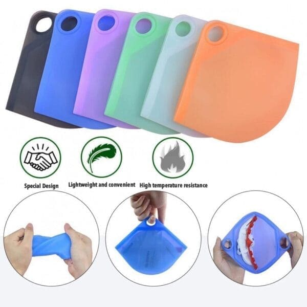 Etui za masko FFP2 za vse modele, Teracell, zelena - slika 2
