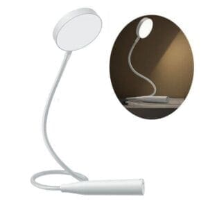 LED svetilka RT-L01 prenosna, 1.200mAh, USB, Li-Ion, z polnilno baterijo, Remax, bela
