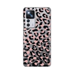 Ovitek, Print Skin za Xiaomi 12T/12T Pro My Print Cover Animal, črna in roza
