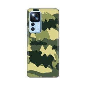 Ovitek, Print Skin za Xiaomi 12T/12T Pro My Print Cover Army, zelena in črna