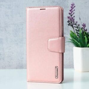 Preklopni Etui za Huawei Nova 10 Pro Hanman, Canvas ORG, roza