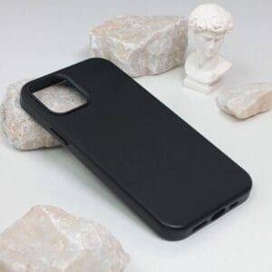 Ovitek Beautiful Shine Leather za Apple iPhone 12 6.1, Teracell, črna