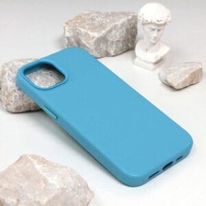 Ovitek Beautiful Shine Leather za Apple iPhone 14 6.1, Teracell, svetlo modra