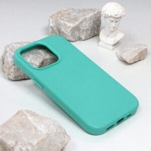 Ovitek Beautiful Shine Leather za Apple iPhone 14 Pro 6.1, Teracell, turkizna