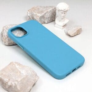 Ovitek Beautiful Shine Leather za Apple iPhone 14 Plus 6.7, Teracell, svetlo modra