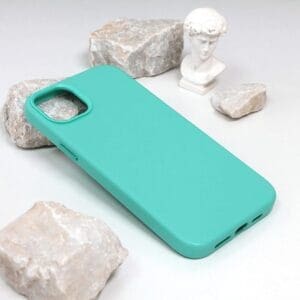 Ovitek Beautiful Shine Leather za Apple iPhone 14 Plus 6.7, Teracell, turkizna