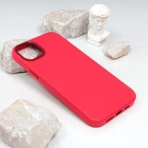 Ovitek Beautiful Shine Leather za Apple iPhone 14 Plus 6.7, Teracell, rdeča