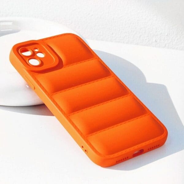 Ovitek Feather TPU za Apple iPhone 11 6.1, Teracell, oranžna