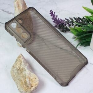 Ovitek Carbon Crystal za Samsung Galaxy S21 FE 5G G990B, Teracell, črna