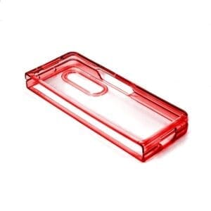Ovitek Clear TPU za Samsung Galaxy Z Fold 4, Teracell, rdeča