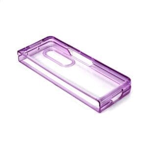 Ovitek Clear TPU za Samsung Galaxy Z Fold 4, Teracell, vijolična