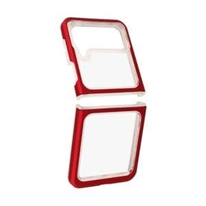 Ovitek Color HD za Samsung Galaxy Z Flip 4, Teracell, rdeča