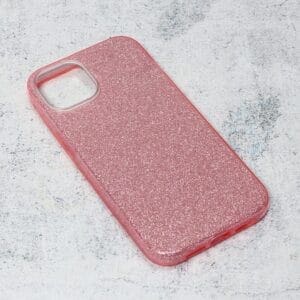 Ovitek Crystal Dust za Apple iPhone 14, Teracell, roza