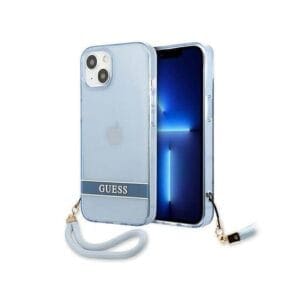 Ovitek Hc PC/TPU Translucent za Apple iPhone 13 mini 5.4, Guess, modra