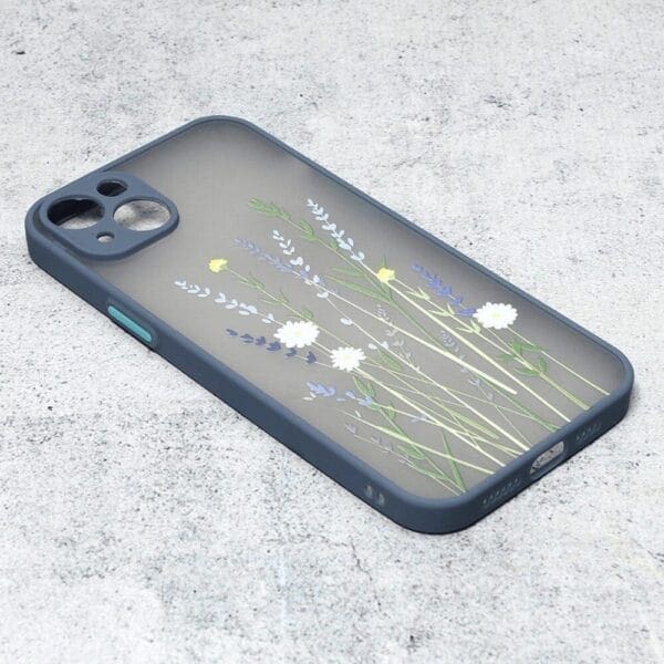 Ovitek Matte Painted type 1 za Apple iPhone 14 Plus, Teracell, modra