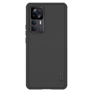 Ovitek Scrub Pro z zaščitno folijo za Xiaomi 12T/12T Pro, Nillkin, črna