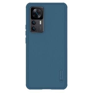 Ovitek Scrub Pro z zaščitno folijo za Xiaomi 12T/12T Pro, Nillkin, modra