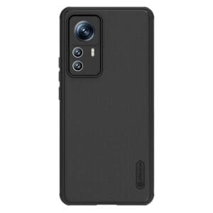 Ovitek Scrub Pro z zaščitno folijo za Xiaomi 12T/12T Pro, Nillkin, črna