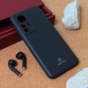 Ovitek Skin mat za Xiaomi 12T/12T Pro, Teracell, črna