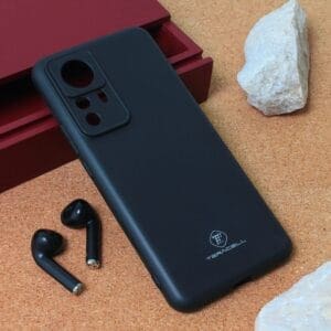 Ovitek Skin mat za Xiaomi 12T/12T Pro, Teracell, črna