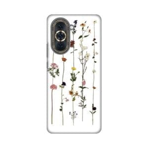 Ovitek Print Skin za Huawei Nova 10 My Print Cover Flower, zelena in prozorna