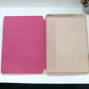 Preklopni Etui za tablico za Apple iPad Pro 10.5 2017 Teracell, Smart cover, pink in prozorna
