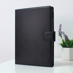 Preklopni Etui za tablico za Apple iPad Pro 11 2022/2021/2020 Hanman, Canvas ORG, črna